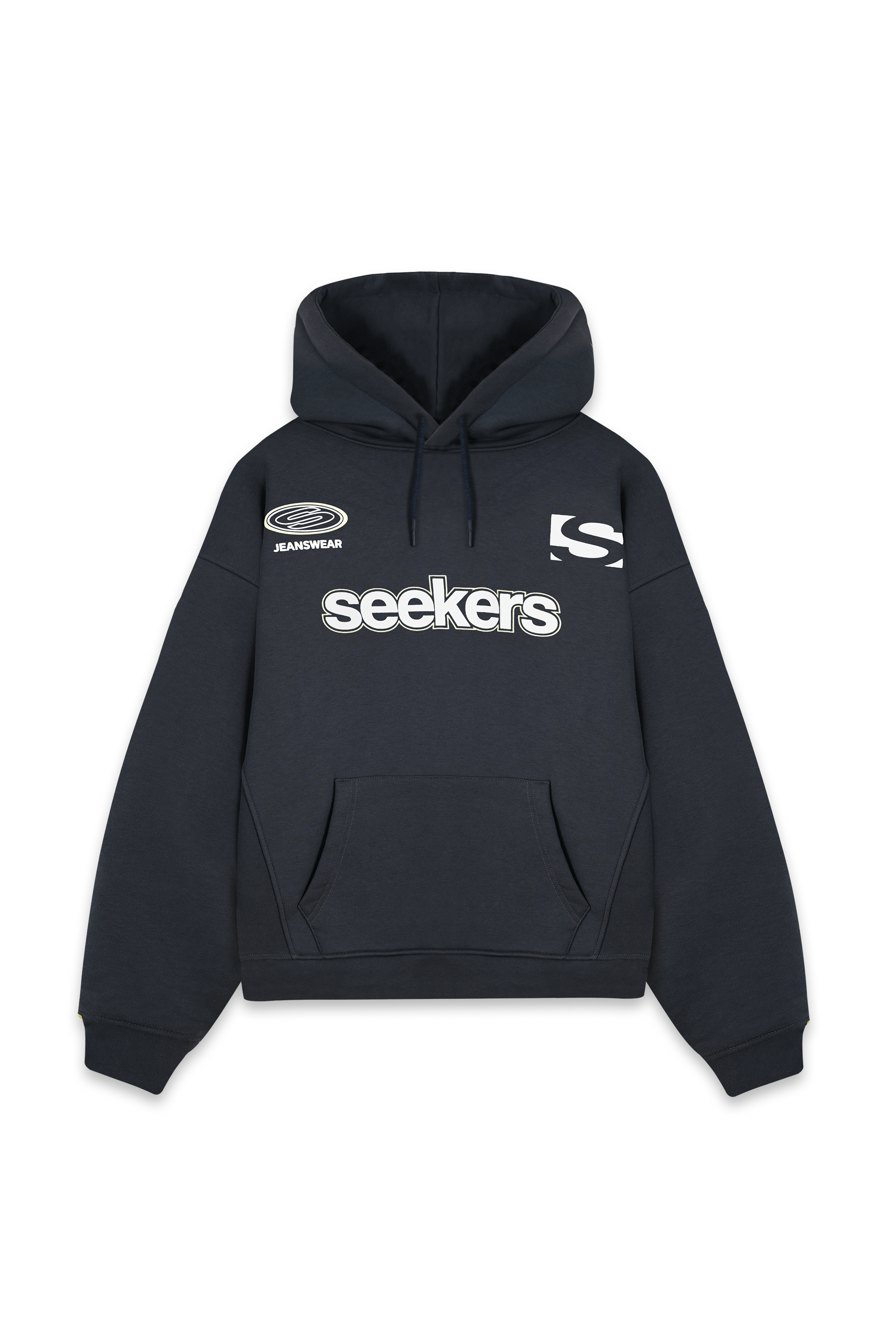 Seekers Motif Hoodie in Skipper
